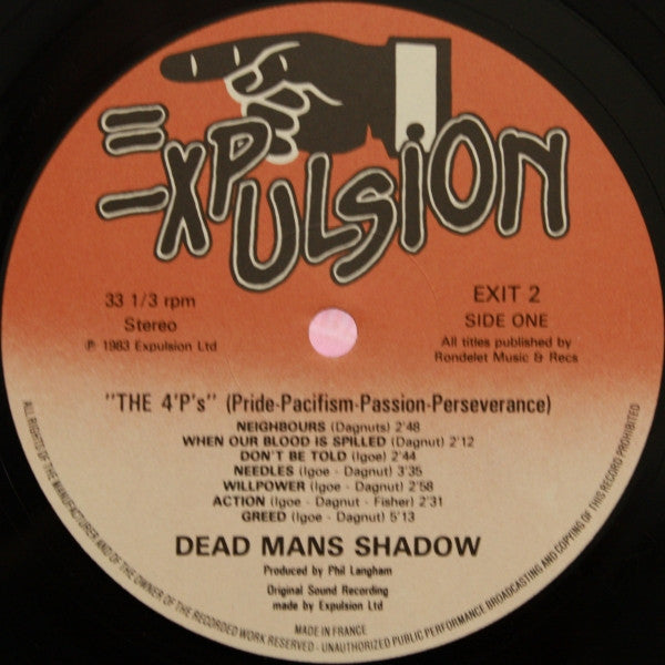 Buy Dead Man's Shadow : The 4P's (LP) – Specialist Subject Records