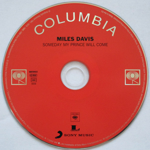 Miles Davis Sextet* : Someday My Prince Will Come (CD, Album, RE)