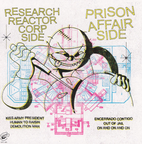 Prison Affair / Research Reactor Corporation : Prison Affair/Research Reactor Corp. (7", EP)