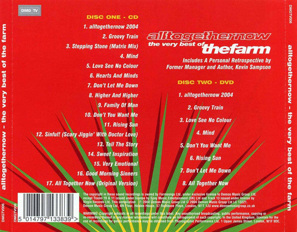 The Farm : Alltogethernow - The Very Best Of The Farm (CD, Comp + DVD)