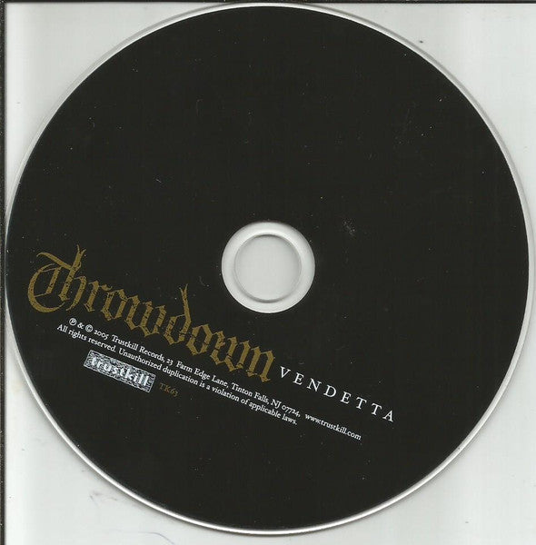 Throwdown (2) : Vendetta (CD + DVD)