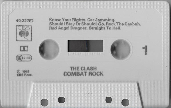 The Clash : Combat Rock (Cass, Album, RE)