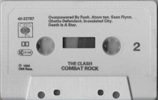 The Clash : Combat Rock (Cass, Album, RE)