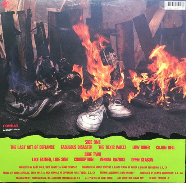 Exodus (6) : Fabulous Disaster (LP, Album, Hau)