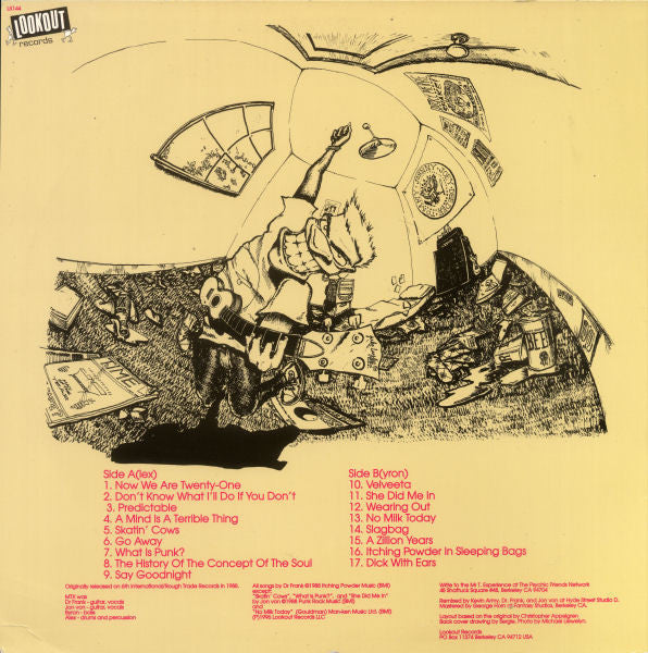 The Mr. T Experience : Night Shift At The Thrill Factory (LP, Album, RE)