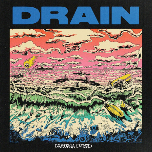 Drain (17) : California Cursed (LP, Album, RP, Cle)