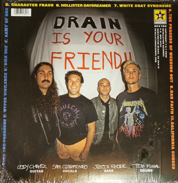 Drain (17) : California Cursed (LP, Album, RP, Cle)