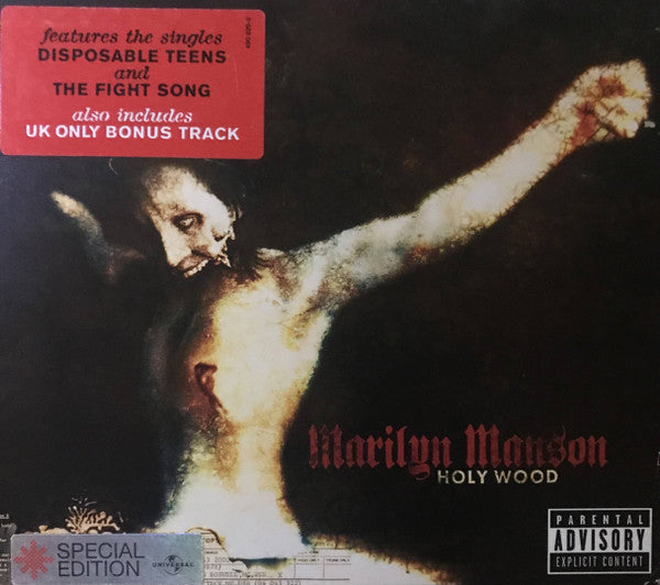 Marilyn Manson : Holy Wood (In The Shadow Of The Valley Of Death) (CD, Album, S/Edition)