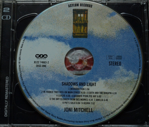 Joni Mitchell : Shadows And Light (2xCD, Album, RE, RM)