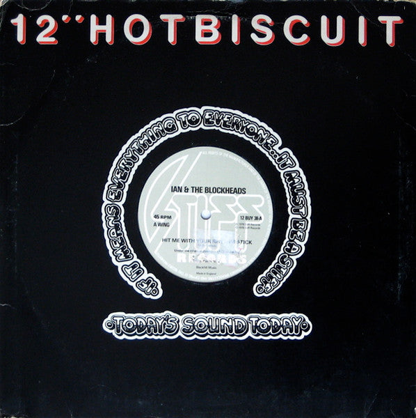 Ian & The Blockheads* : Hit Me With Your Rhythm Stick (12")