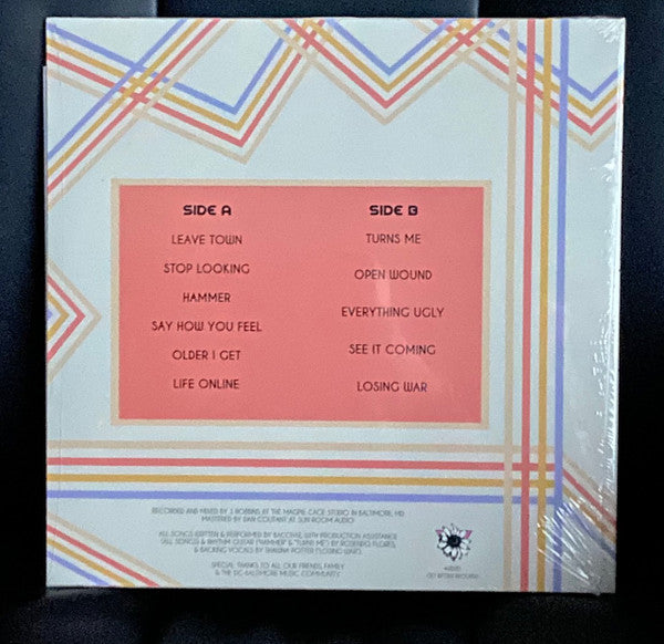 Bacchae : Pleasure Vision (LP, Album, Pin)
