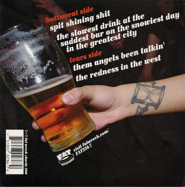 The Lawrence Arms : Buttsweat And Tears (7")