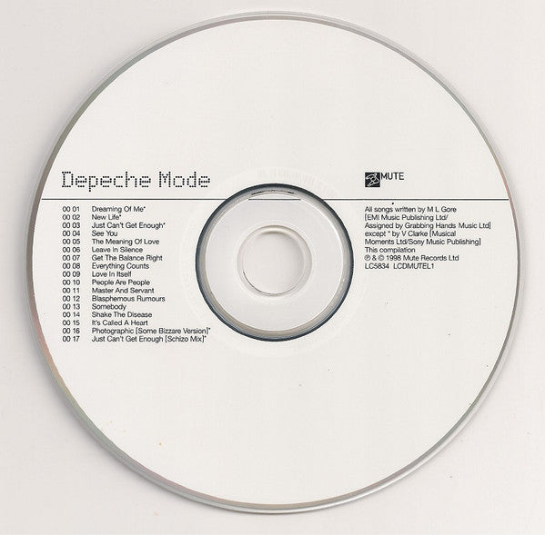 Depeche Mode : The Singles 81>85 (CD, Comp, RE, RM)