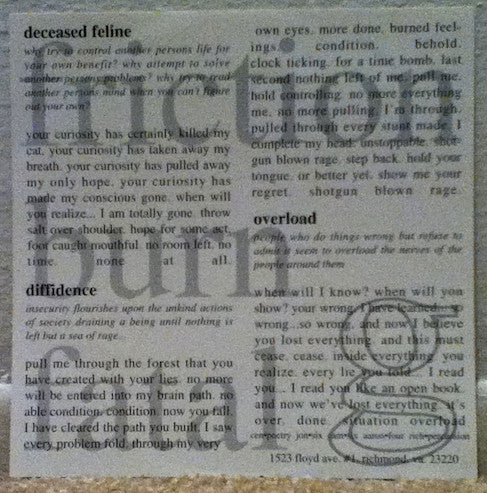 Grip (8) : Friction Burn Fatal (7")