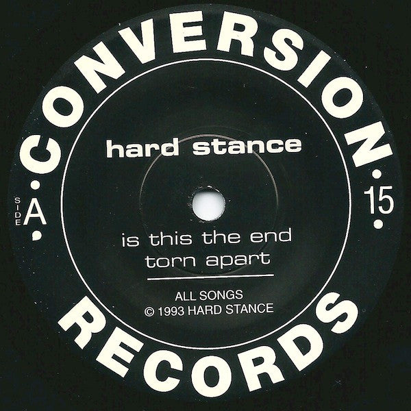 Hard Stance : Hard Stance (7")