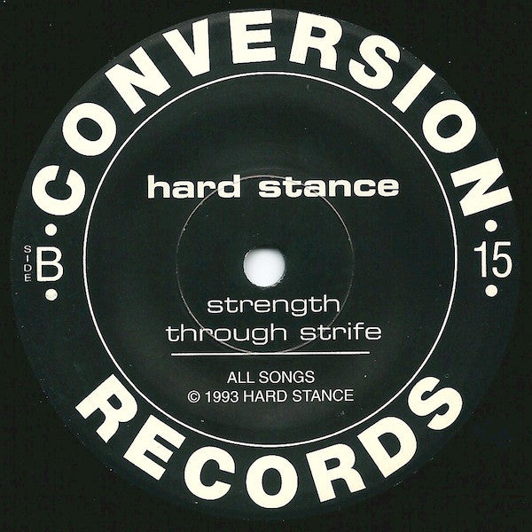 Hard Stance : Hard Stance (7")