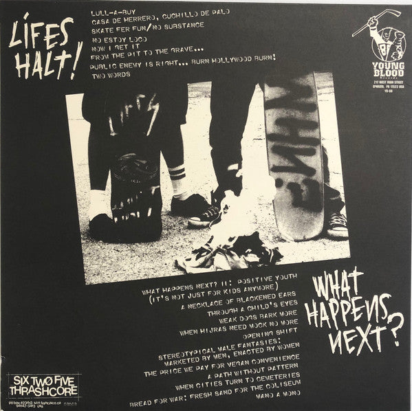 What Happens Next? / Lifes Halt!* : Start Something (LP)