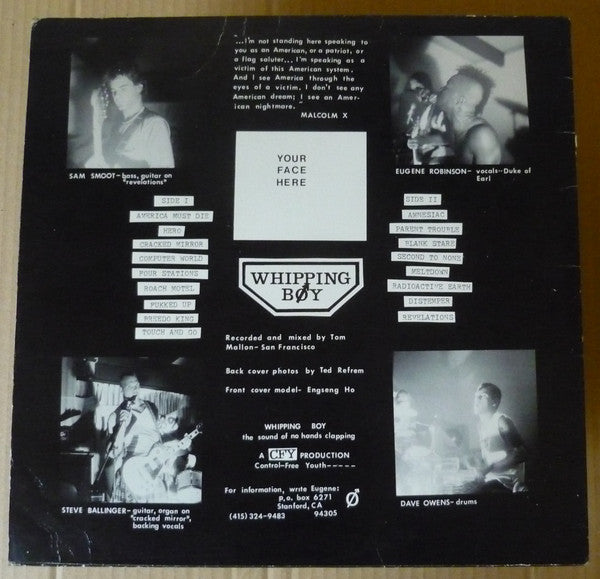 Whipping Boy (2) : The Sound Of No Hands Clapping (LP, Album)