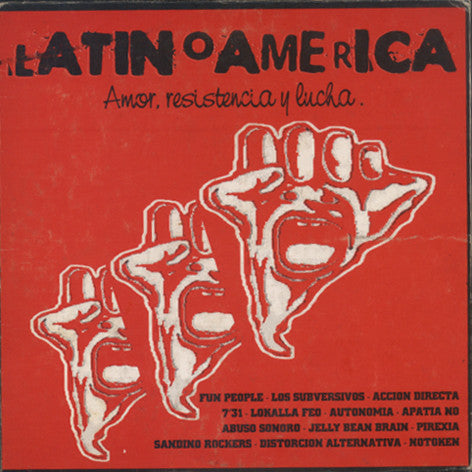 Various : Latinoamerica Amor, Resistencia Y Lucha (CD, Comp)