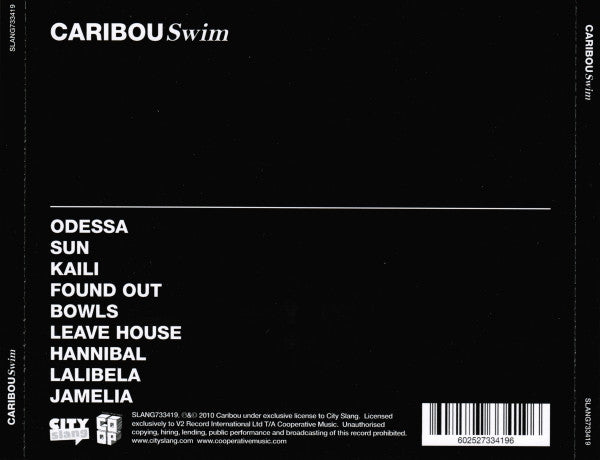 Caribou : Swim (CD, Album)
