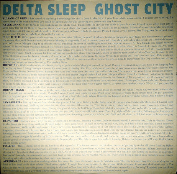 Delta Sleep : Ghost City (LP, RE, Eco)