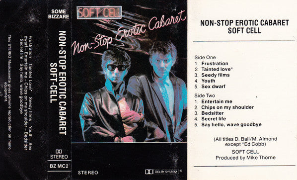 Soft Cell : Non-Stop Erotic Cabaret (Cass, Album)