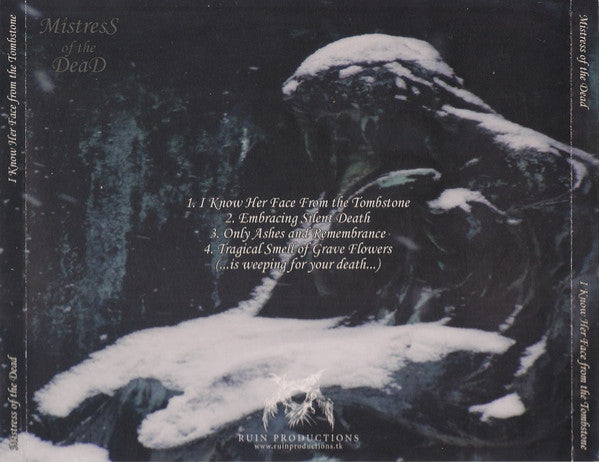 Mistress Of The Dead : I Know Her Face From The Tombstone (CD, Album, Ltd)