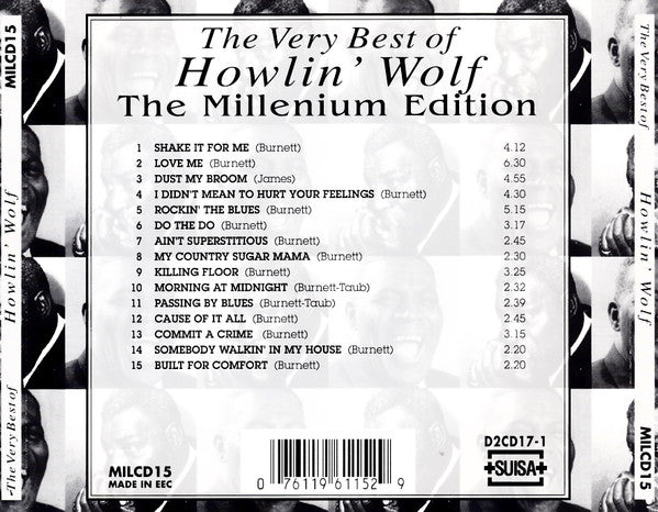 Howlin' Wolf : The Very Best (CD, Comp, RP)