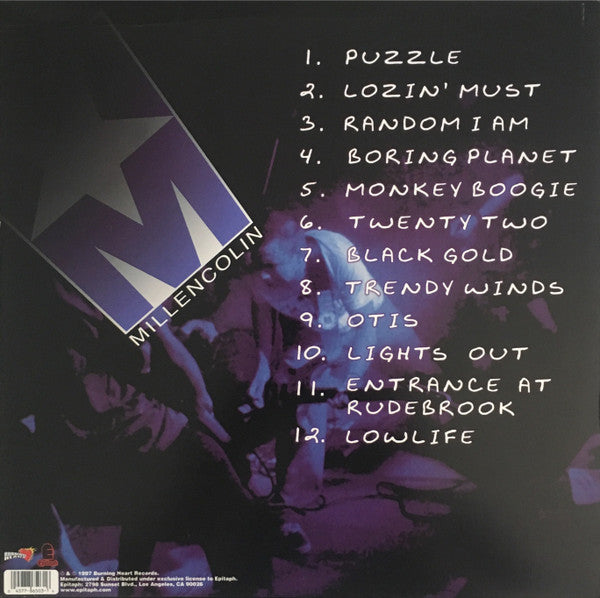 Millencolin : For Monkeys (LP, Album)