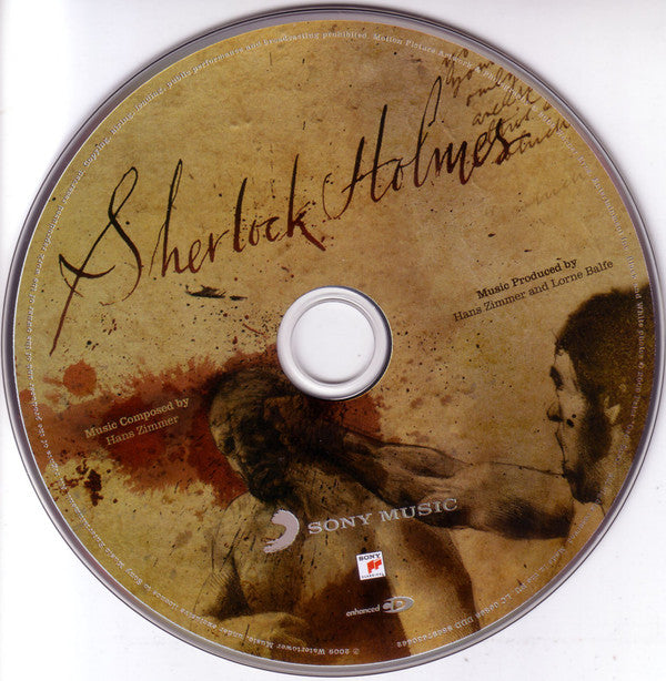 Hans Zimmer : Sherlock Holmes (Original Motion Picture Soundtrack) (CD, Album, Enh)