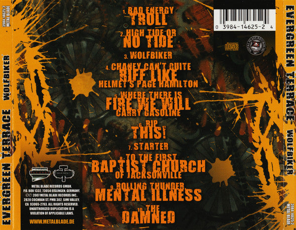 Evergreen Terrace (2) : Wolfbiker (CD, Album)
