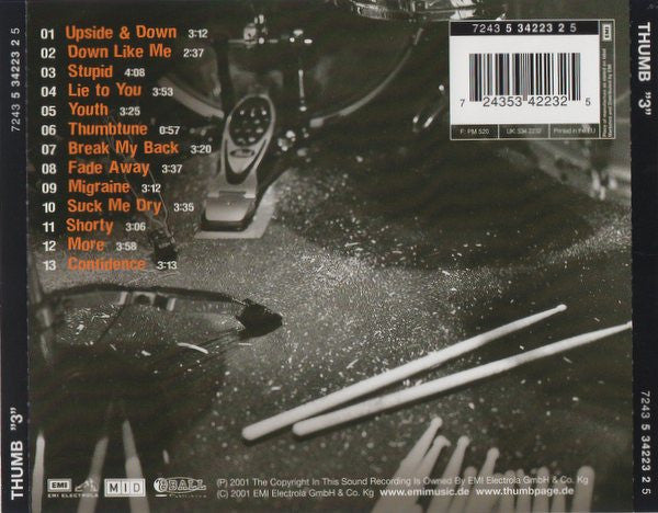 Thumb (2) : 3 (CD, Album)