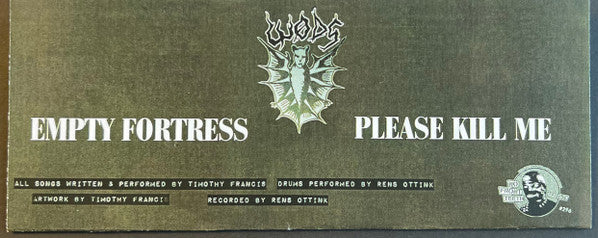 Wøds : Empty Fortress (7", Blu)