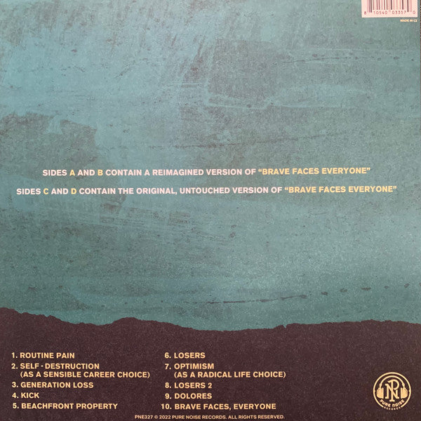 Spanish Love Songs : Brave Faces Etc. (2xLP, Album, Ltd, Whi)