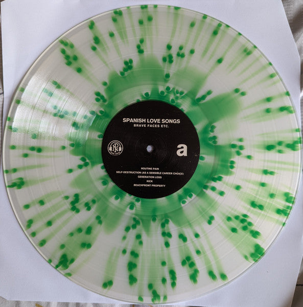Spanish Love Songs : Brave Faces Etc (2xLP, Album, Ltd, Kel)