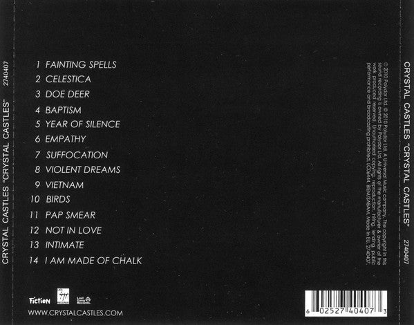 Crystal Castles : Crystal Castles (CD, Album)
