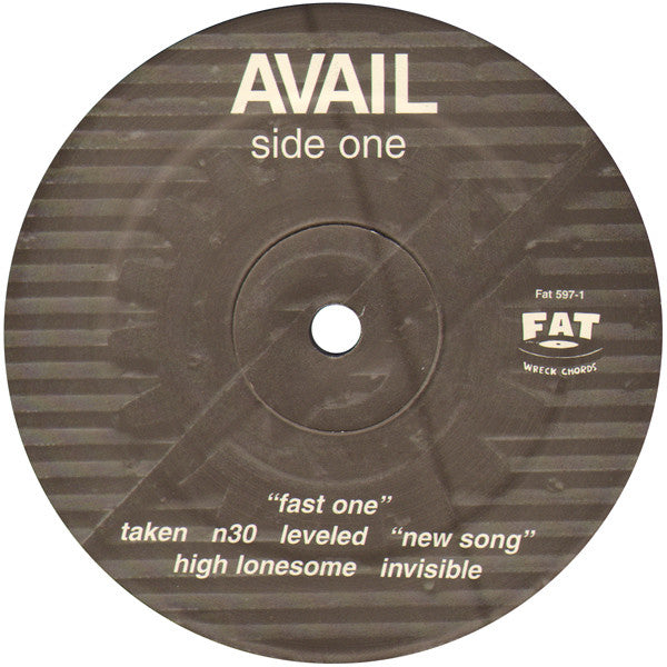 AVAIL : One Wrench (LP, Album)
