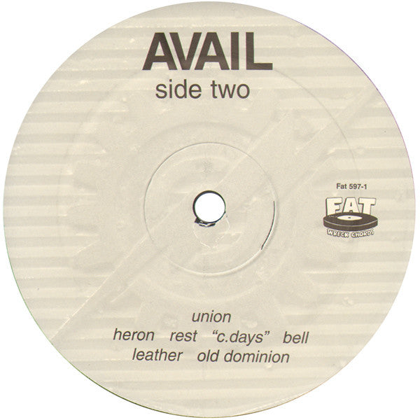 AVAIL : One Wrench (LP, Album)