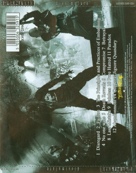 The Berzerker : Dissimulate (CD, Album, Doc)