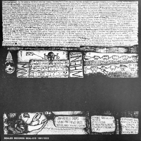 Rudimentary Peni : Rudimentary Peni (7", EP, Ltd, RE, Whi)