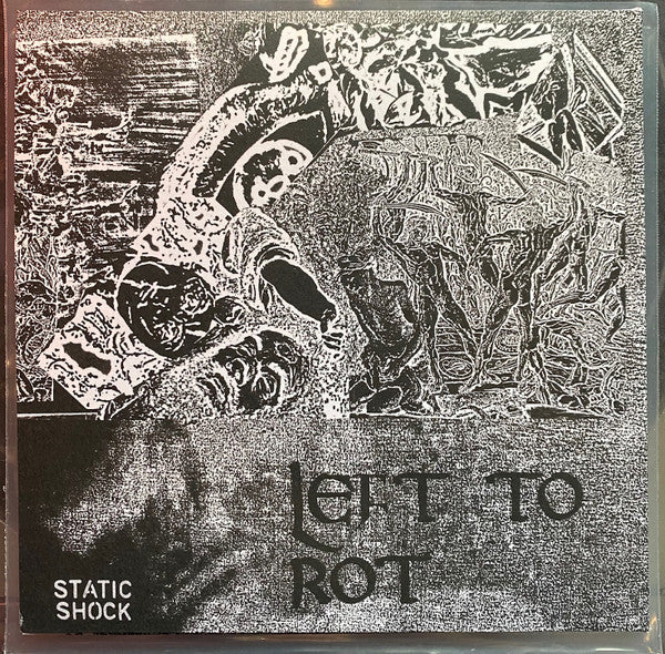 Erupt (7) : Left To Rot (7", EP, Ltd, Gre)