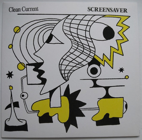 Screensaver (2) : Clean Current/Repeats (7", Single, Ltd, Flu)