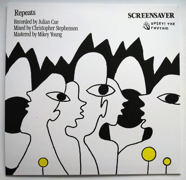 Screensaver (2) : Clean Current/Repeats (7", Single, Ltd, Flu)