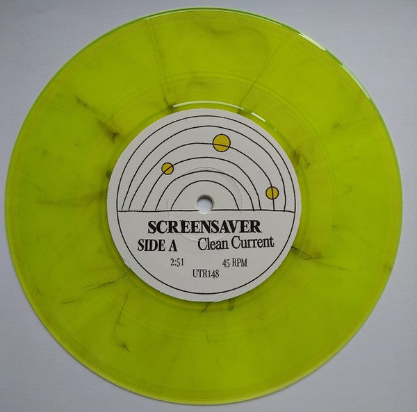 Screensaver (2) : Clean Current/Repeats (7", Single, Ltd, Flu)