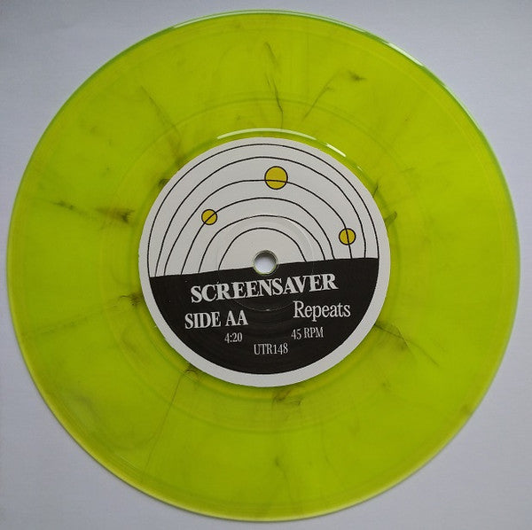 Screensaver (2) : Clean Current/Repeats (7", Single, Ltd, Flu)