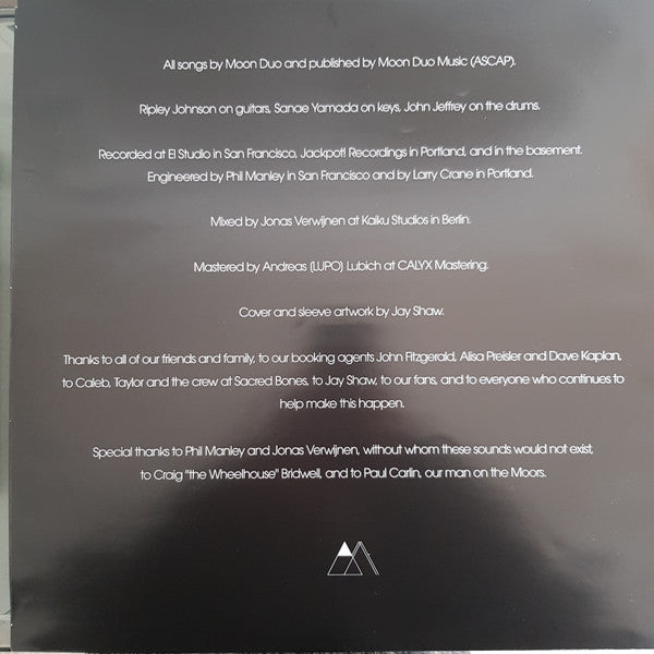 Moon Duo : Shadow Of The Sun (LP, Album, Ltd, RP, Lig)