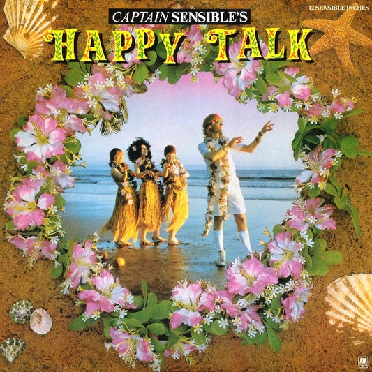 Captain Sensible : Happy Talk (12", Single)