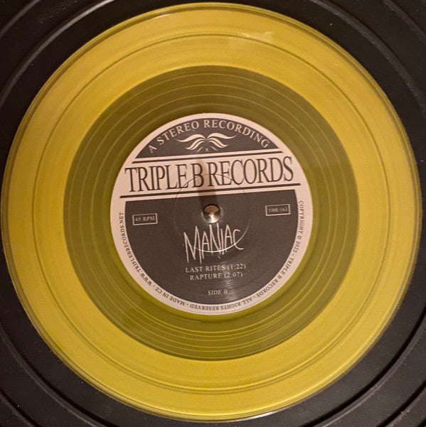 Spy (55) / Maniac (27) : Spy / Maniac (7", Ltd, Yel)