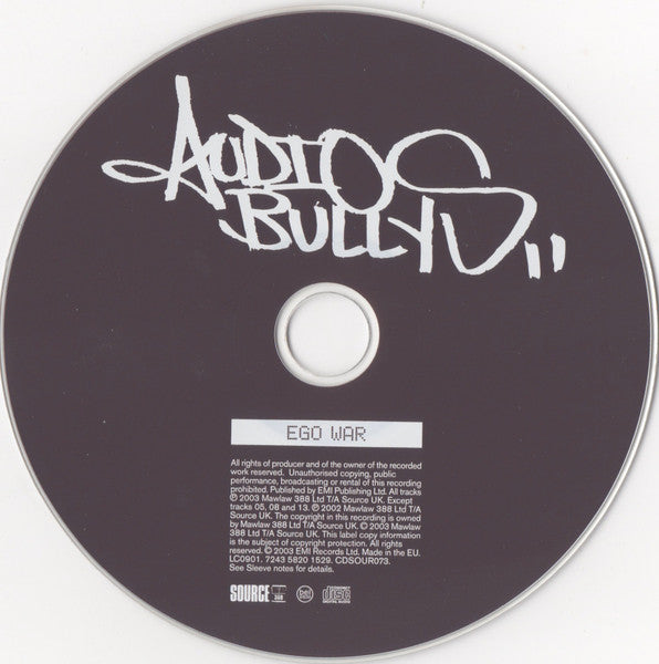 Audio Bullys : Ego War (CD, Album, EMI)