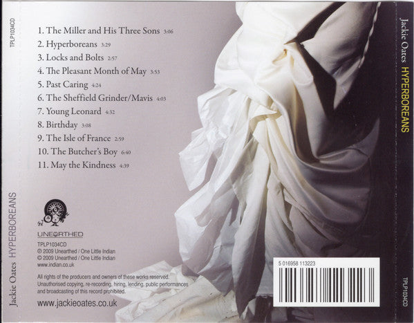 Jackie Oates : Hyperboreans (CD, Album)